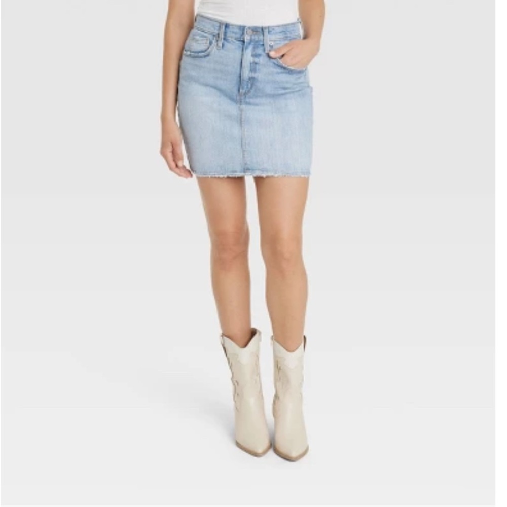 Universal Thread Denim Mini Skirt